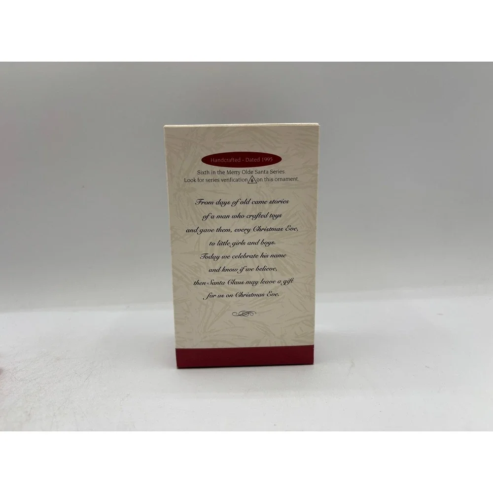 Hallmark Keepsake Ornament 1995 Merry Olde Santa 6th in Merry Olde Santa Series